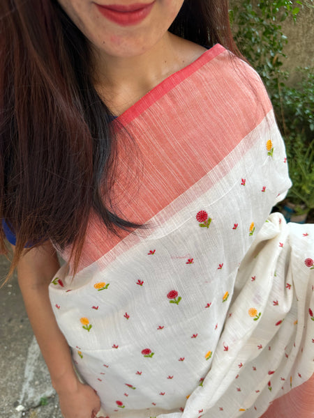 Christmas Saree