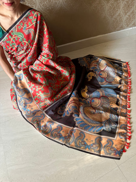 Mixed Fabric Saree