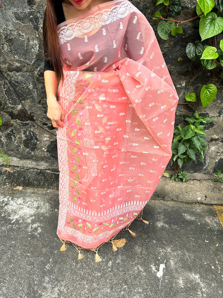 Mixed Fabric Saree