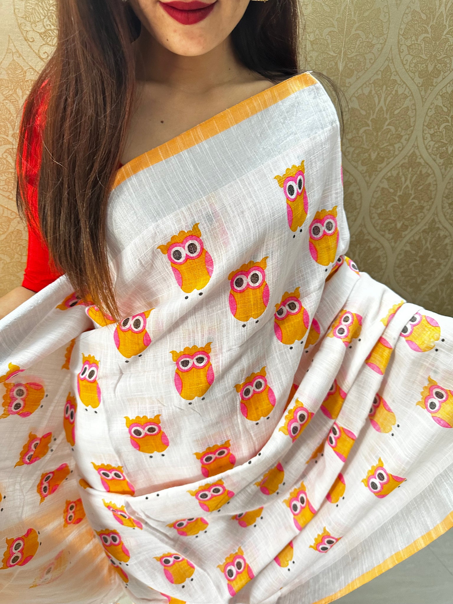 Christmas Saree