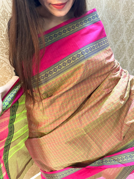 Cotton saree