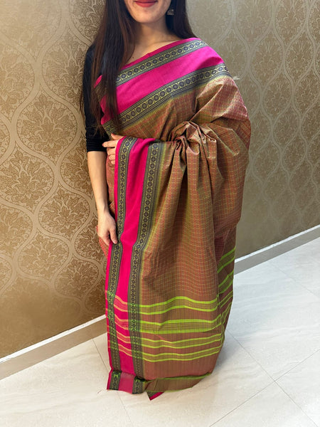 Cotton saree