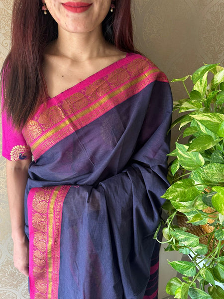 Cotton saree