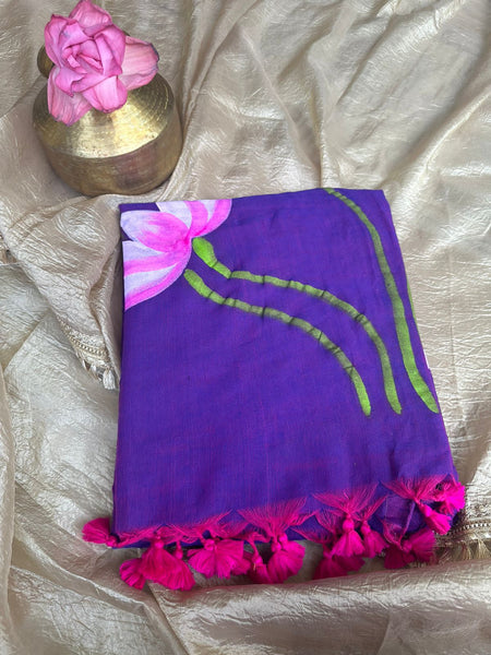 Linen Saree