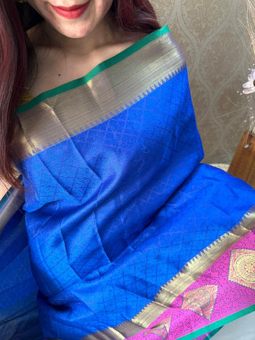 Silk cotton Saree